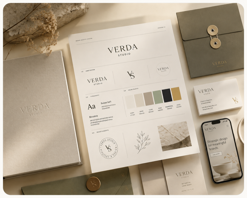 Brand Identity System — Figurist Design Studio
