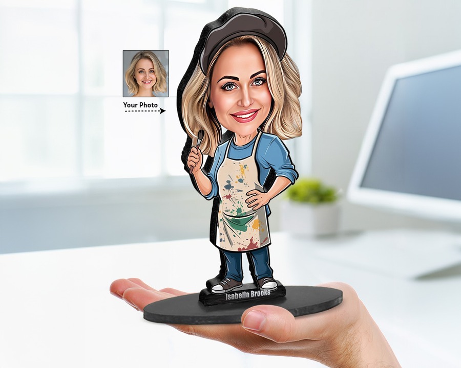 Art Teacher figurine — custom Education gift