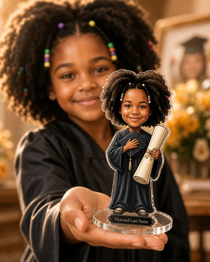 Young Graduate figurine — custom Education gift
