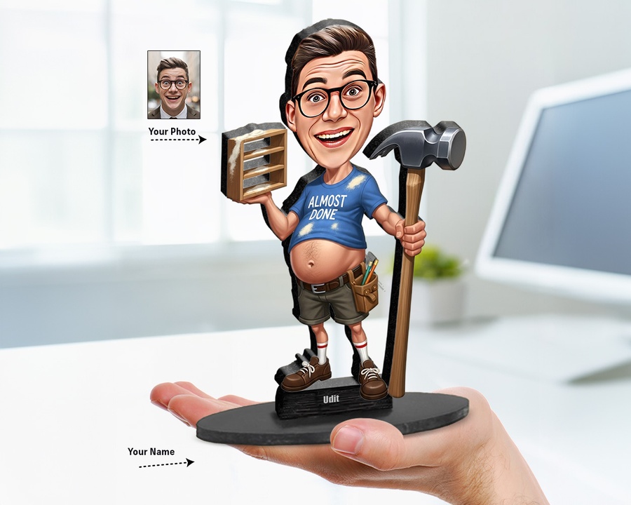 Diy Husband Tools figurine — custom Funny gift