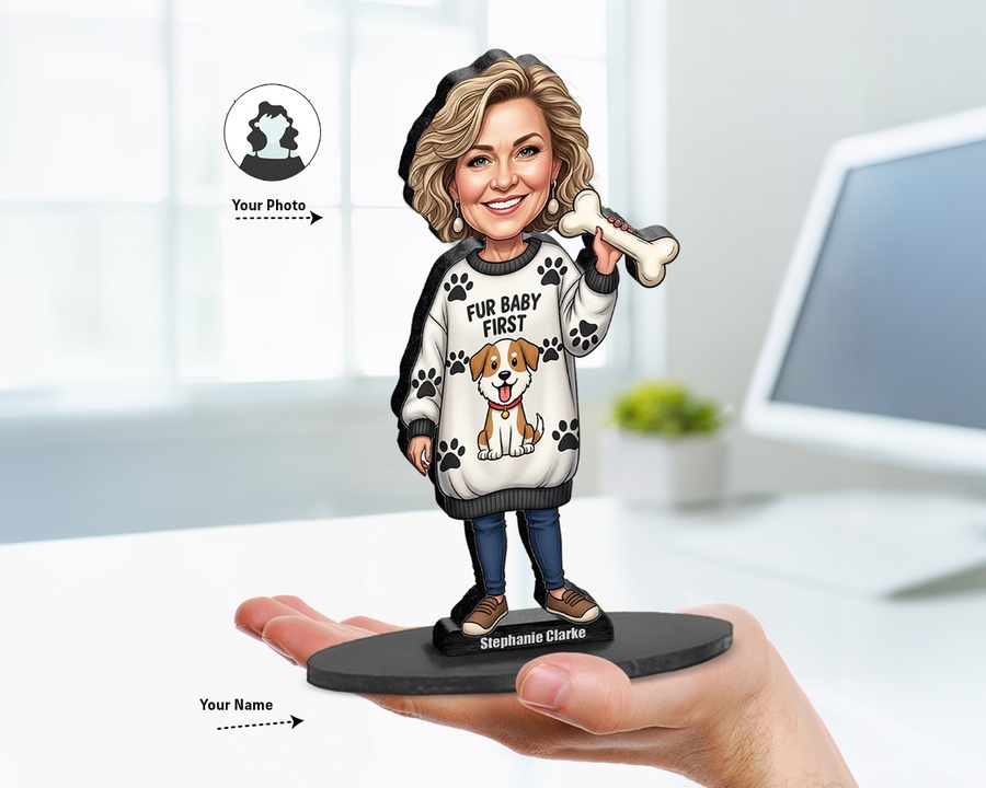 Dog Lover Pet figurine — custom Funny gift