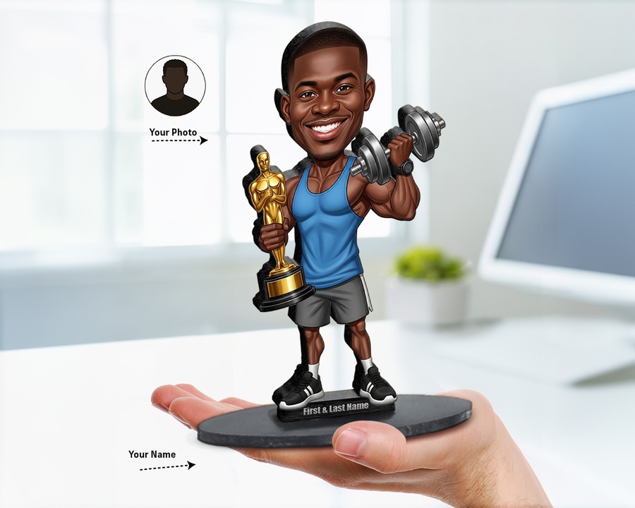 Personal Trainer Award figurine — custom Funny gift