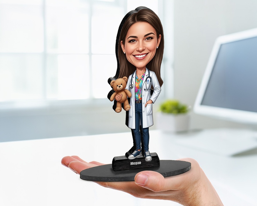 Newborn Specialist figurine — custom Healthcare gift