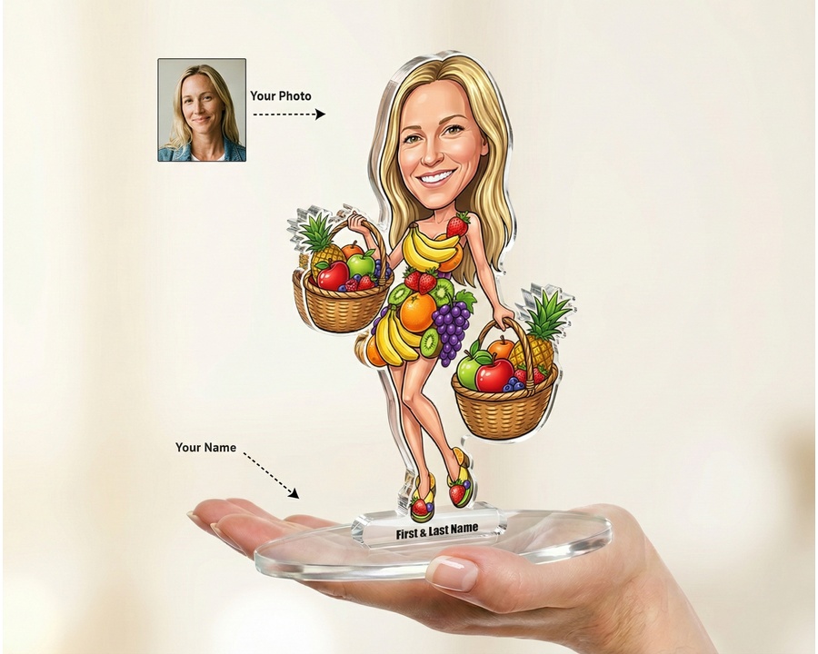 Nutritionist figurine — custom Healthcare gift