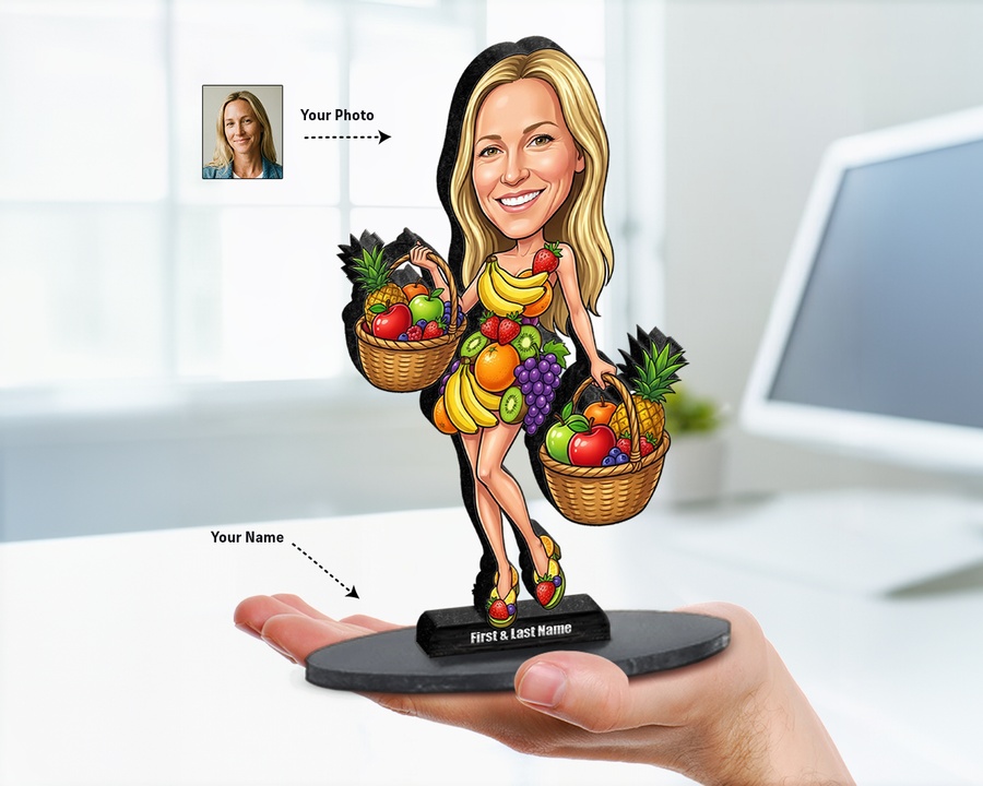 Nutritionist figurine — custom Healthcare gift