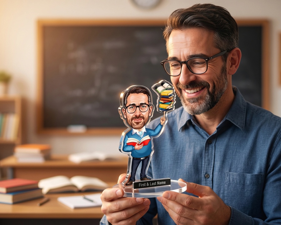 Teacher figurine