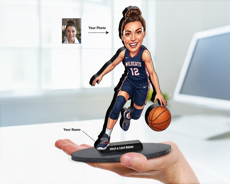 Basketball Player figurine — custom Sport gift