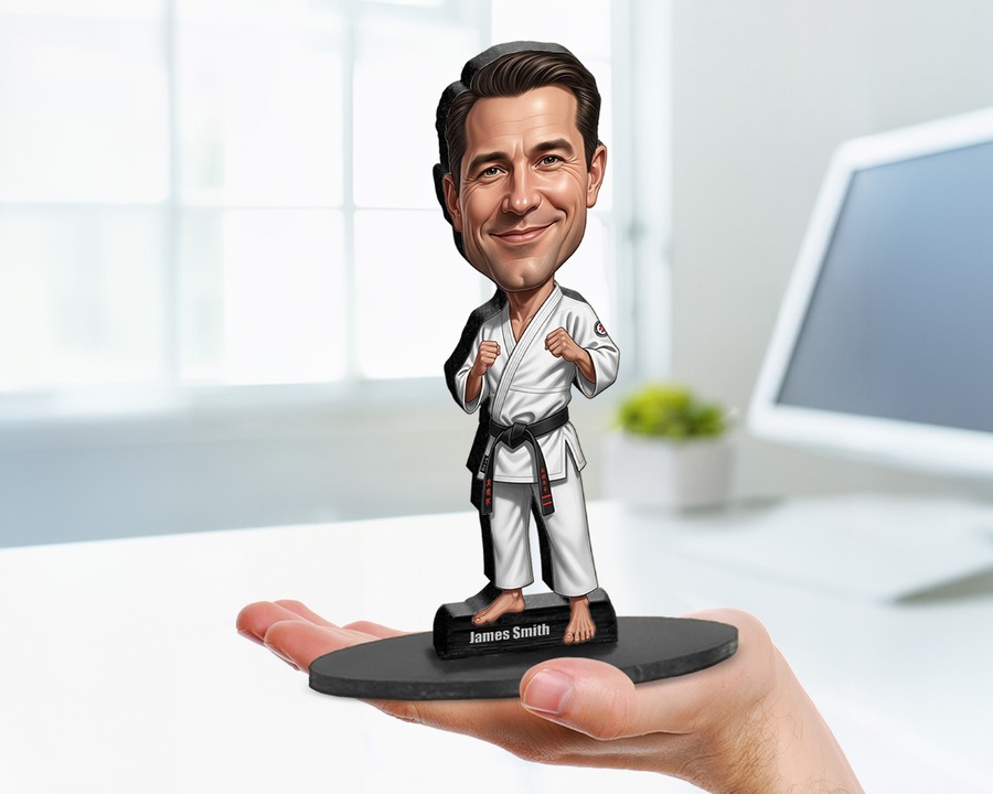 Martial Arts Instructor figurine — custom Sport gift