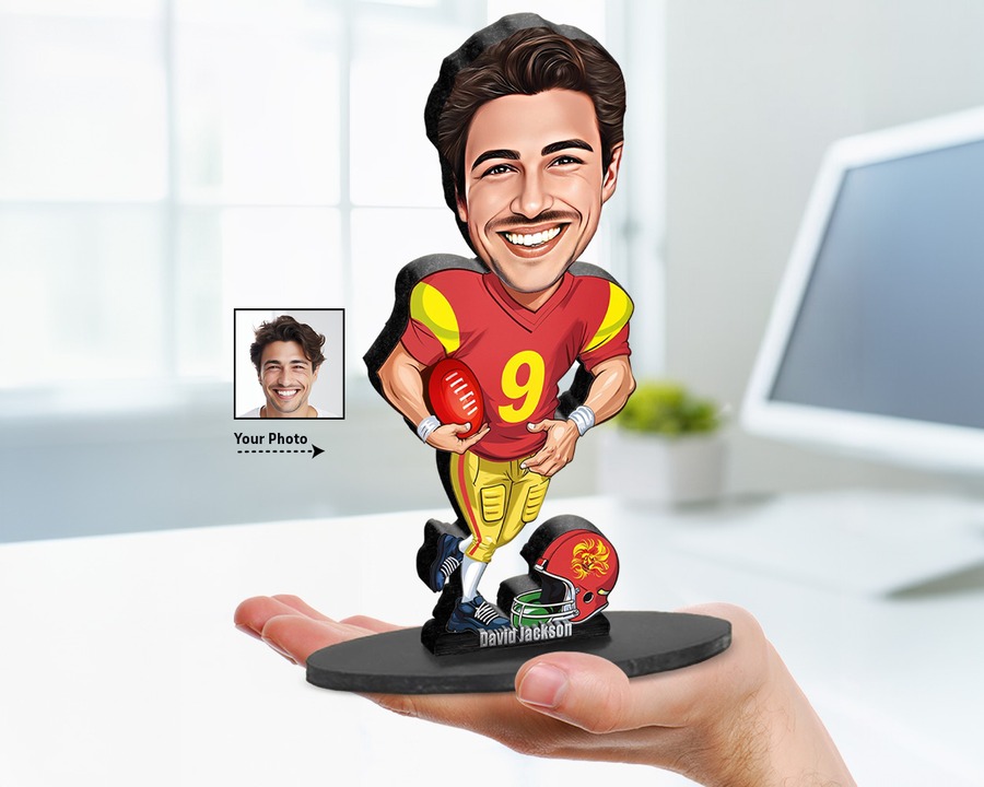 Soccer Player figurine — custom Sport gift